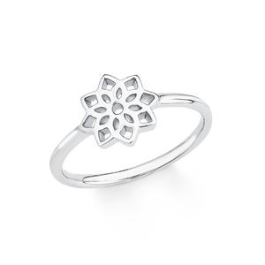s.Oliver Jewel Damen Ring Silber Zirkonia weiss SO PURE Blume 201722