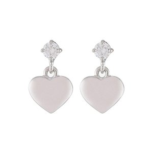 Esprit Kinder Ohrringe Ohrstecker Silber Herz ESER92651A000