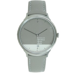 Mondaine Unisex Uhr Helvetica No1 Light GRAPHIC EDITION MH1.L2280.LH Leder