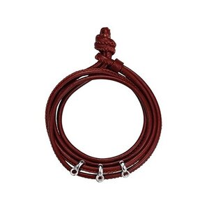 Esprit Damen Armband Charm Leder Rot Soft Leather ESBR91311C380