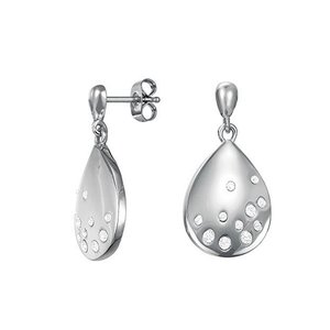 Esprit Damen Ohrringe Ohrstecker Edelstahl Zirkonia  ESER12955A000