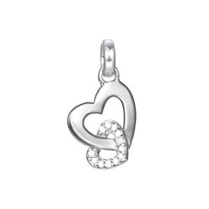 Esprit Anhnger Charms Bead Edelstahl JW50248 Zirkonia Herz ESZZ00487A000