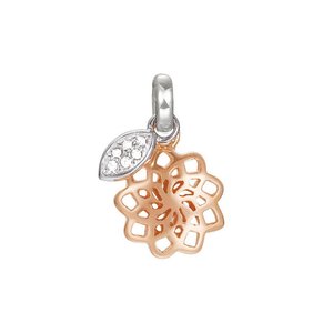 Esprit Anhnger Charms Bead Edelstahl Ros JW50245 Zirkonia ESCH01608D000