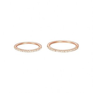 Esprit Damen Ring Fingerring Set Silber Ros� Zirkonia ESSE91010C1