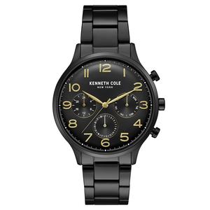 Kenneth Cole New York Herren-Armbanduhr Analog Quarz Edelstahl KC15185001