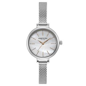 Kenneth Cole New York Damen-Armbanduhr Analog Quarz Edelstahl KC50065007