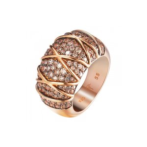 Joop Damen Ring Silber Ros Zirkonia MOSAICS JPRG90724C