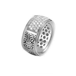Joop Damen Ring Silber Zirkonia Signature JPRG90743A