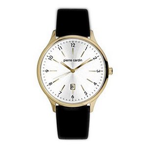 Pierre Cardin Herren Uhr Armbanduhr LES HALLES Leder PC902131F03