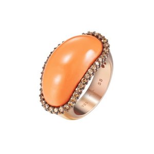 Joop Damen Ring Silber Ros Zirkonia CORAL JPRG90706C