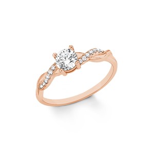 s.Oliver Jewel Damen Ring Silber Ros� Zirkonia 202100