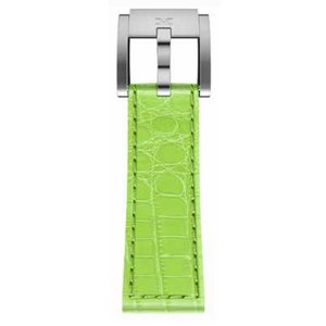 TW Steel Marc Coblen Armband Uhrenband Leder 22 MM Kroko hellgr�n LB_HG_K_S