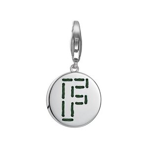 Esprit Anhnger Charms Silber Letter Fabric F ESCH91128A000