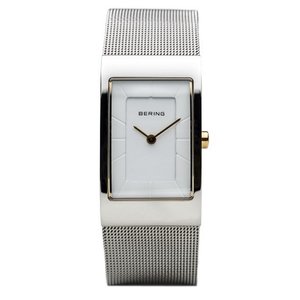 Bering Damen Uhr Armbanduhr Slim Classic - 10222-010-S Meshband