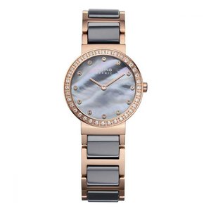 Bering Damen Uhr Armbanduhr Slim Classic - 10725-769 Edelstahl