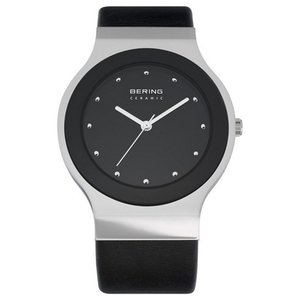 Bering Unisex Uhr Armbanduhr Slim Ceramic - 32538-442 Leder