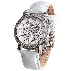 Carl von Zeyten Damen Uhr Armbanduhr Automatik Kniebis CVZ0062WHS