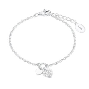 s.Oliver Jewel Kinder und Jugendliche Armband Silber Herz 2022701