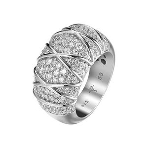 Joop Damen Ring Silber Ros Zirkonia MOSAICS JPRG90724A