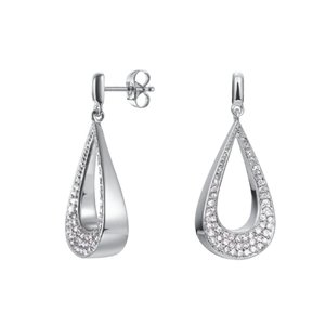 Esprit Damen Ohrringe Ohrh�nger Edelstahl Silber ESER02765A000