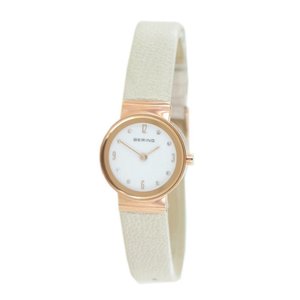 Bering Damen Uhr Armbanduhr Slim Classic - 10122-664 Leder