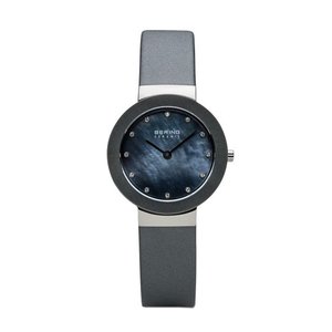 Bering Damen Uhr Armbanduhr Slim Classic - 11429-683  Leder