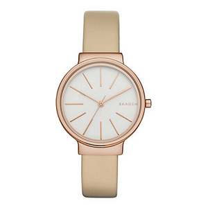 Skagen Damen Uhr Armbanduhr Ancher Leder SKW2481