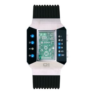 THE ONE Uhr Herren Binär-Armbanduhr Split Screen SC102B5