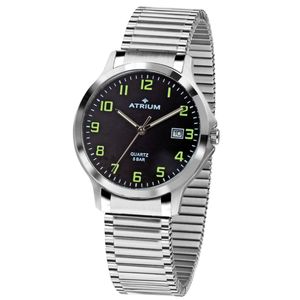 ATRIUM Herren Uhr Armbanduhr Edelstahl A12-51 Zugband