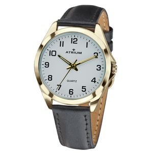 Edelstahl Uhr Analog | ATRIUM Quarzuhren bestellen Armbanduhr direkt A33-30 Quarz Herren