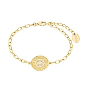 s.Oliver Jewel Damen Armband Armkette Silber gold Zirkonia Mnze 2027622