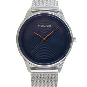 Police Herren Uhr Armbanduhr Edelstahl Analog Salerno PL15524JS.03MM