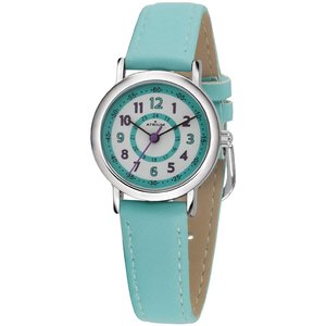 ATRIUM Kinder-Armbanduhr Analog Quarz M�dchen Kunstleder A31-106 Hellblau