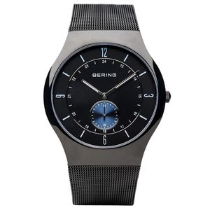 Bering Herren Uhr Armbanduhr Slim Classic - 11940-228 Meshband
