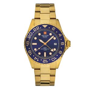 Swiss Alpine Military Herren Uhr Analog Quarz 7052.1115SAM Edelstahl