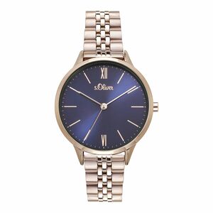 s.Oliver Damen Uhr Armbanduhr Edelstahl SO-4214-MQ