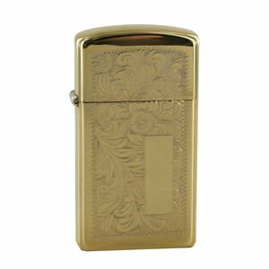 Zippo Feuerzeug Modell 1652B Slim Brass Venetian 