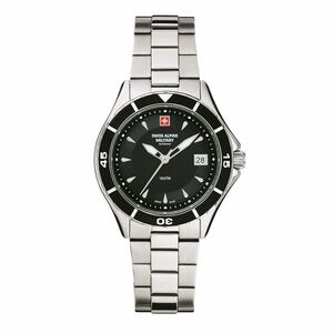 Swiss Alpine Military Damen Uhr Analog Quarz 7740.1137SAM Edelstahl