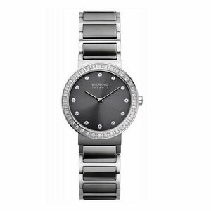 Bering Damen Uhr Armbanduhr Slim Ceramic - 10729-703-1 Edelstahl