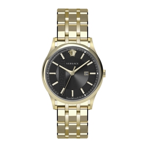 Versace Herren Uhr Armbanduhr Edelstahl Aiakos VE4A00820