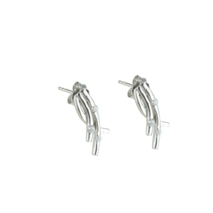 s.Oliver Jewel Damen Ohrringe Ohrstecker Silber Zirkonia SJ-872-ES-00