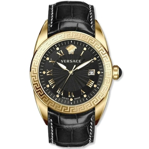 Versace Herren Uhr Armbanduhr VEFE01718 Leder