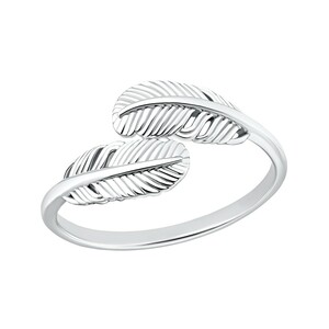 s.Oliver Jewel Damen Ring Silber 925 silber Feder 203258