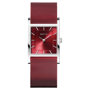 Bering Damen Uhr Armbanduhr Slim Classic - 10426-303-S Meshband
