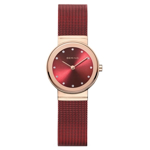 Bering Damen Uhr Armbanduhr Classic Collection - 10126-363 Meshband