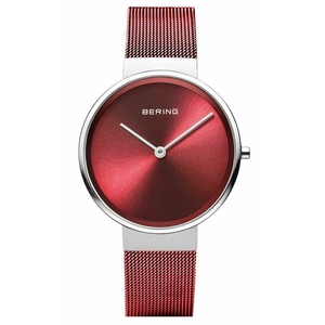 Bering Damen Uhr Armbanduhr Classic Collection - 14531-303 Meshband