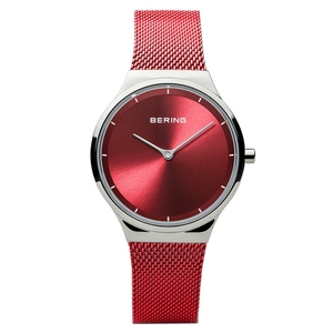 Bering Damen Uhr Armbanduhr Classic - 12131-303 Meshband