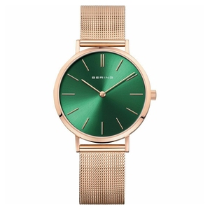 Bering Damen Uhr Armbanduhr Classic Quarz - 14134-368 Edelstahl