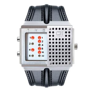 THE ONE Uhr Herren Binär-Armbanduhr Slider SD118R1