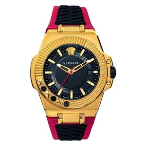 Versace Herren Uhr Armbanduhr Chain REACER VEDY00319 Silikon